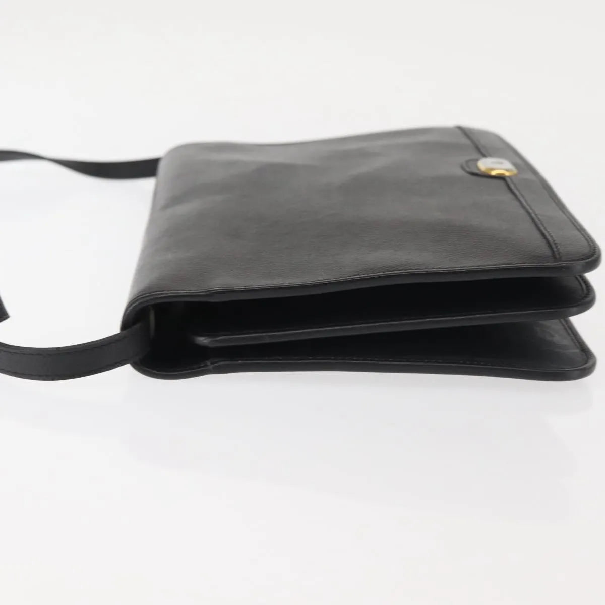 Christian Dior Vintage Leather, Black, Leather, Shoulder Bag