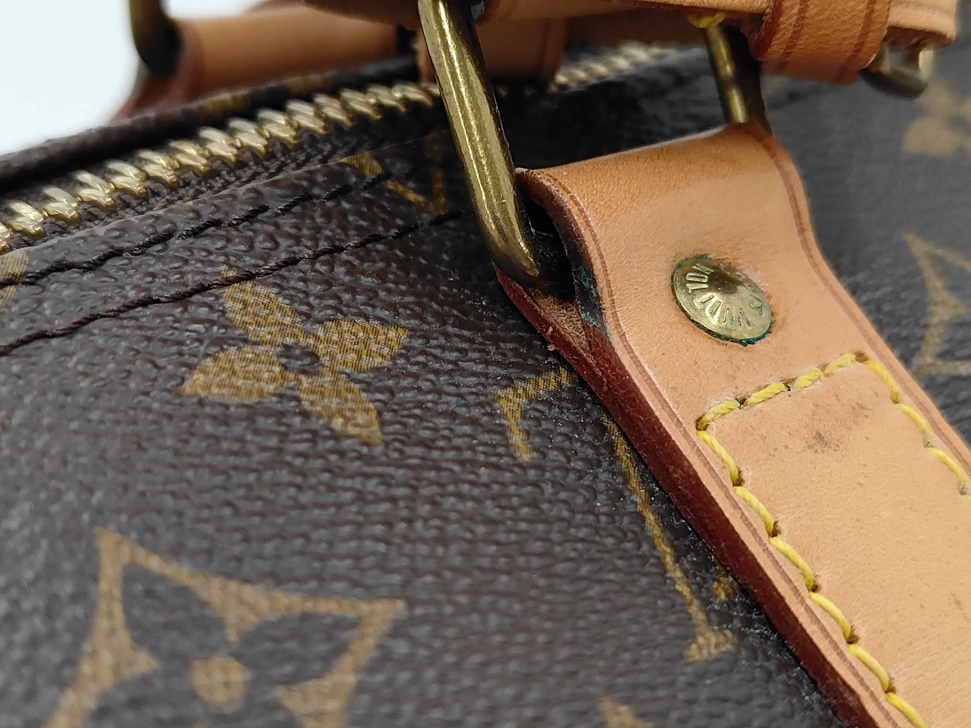 Louis Vuitton Keepall Monogram Canvas, Brown, Canvas, Travel Bag