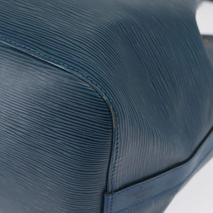 Louis Vuitton Petit Noe Epi Leather, Blue, Leather, Shoulder Bag