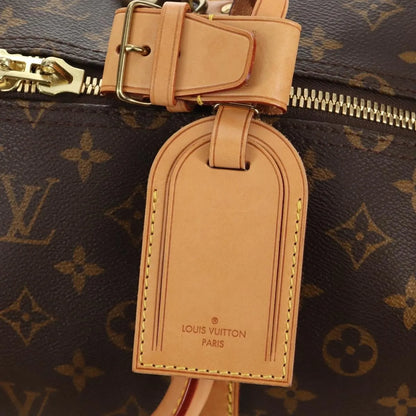 Louis Vuitton Keepall Monogram Canvas, Brown, Canvas, Travel Bag
