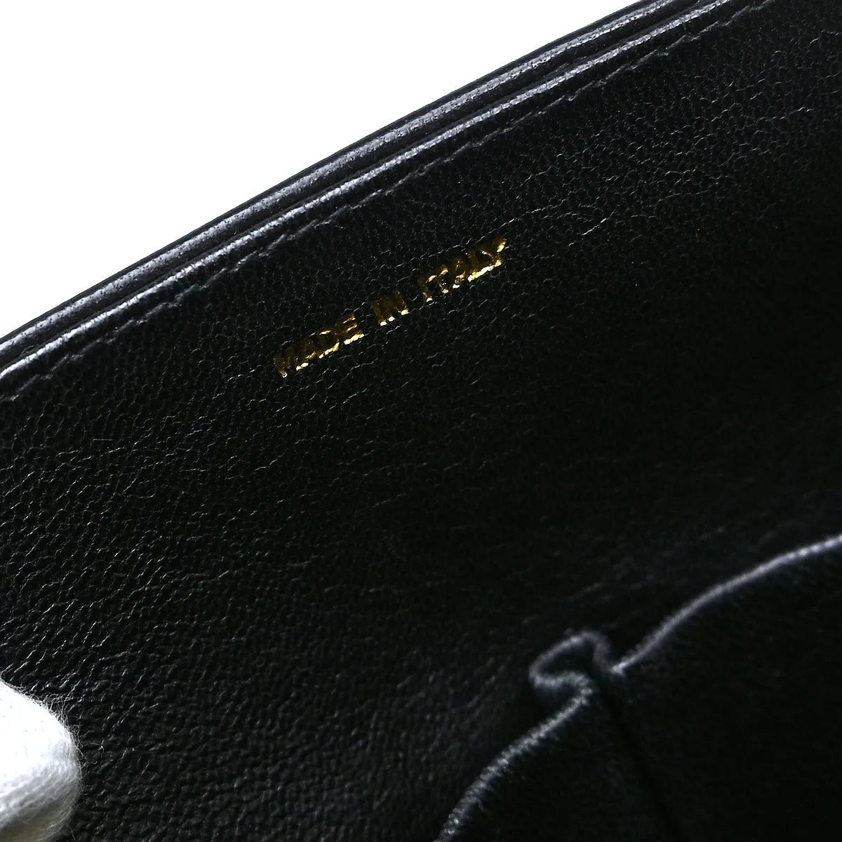 Chanel Vintage CC Envelope Chain Flap Lambskin, Black, Leather, Shoulder Bag