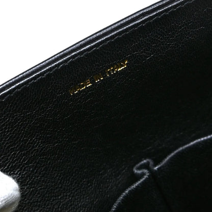 Chanel Vintage CC Envelope Chain Flap Lambskin, Black, Leather, Shoulder Bag