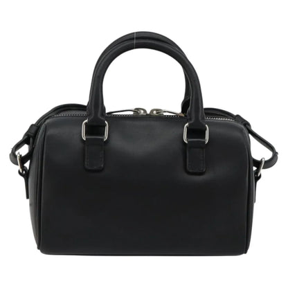 Saint Laurent Classic Baby Duffle Printed Leather, Black, Leather, Handbag