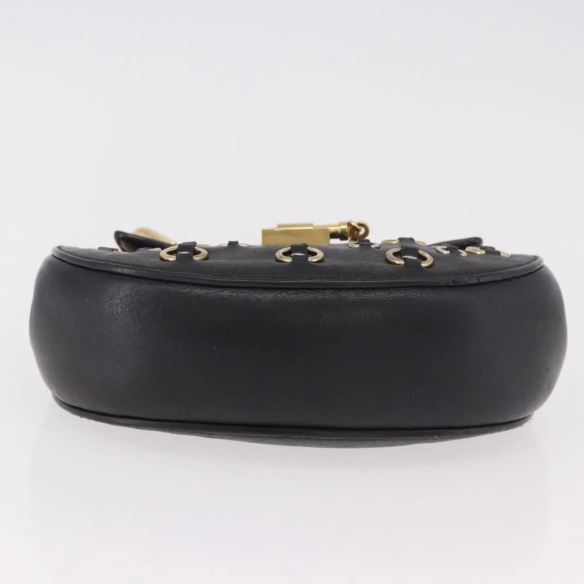 Chloe Drew Leather, Black, Leather, Shoulder Bag