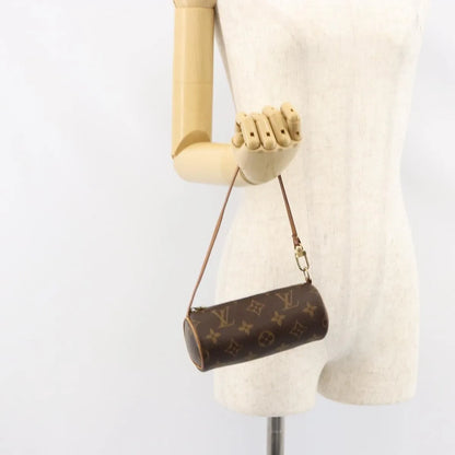 Louis Vuitton Papillon Pochette Monogram Canvas, Brown, Canvas, Clutch