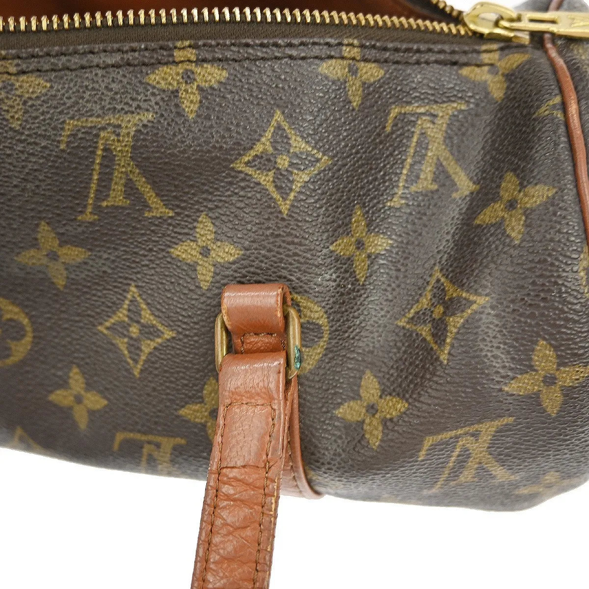 Louis Vuitton Papillon Monogram Canvas, Brown, Canvas, Handbag