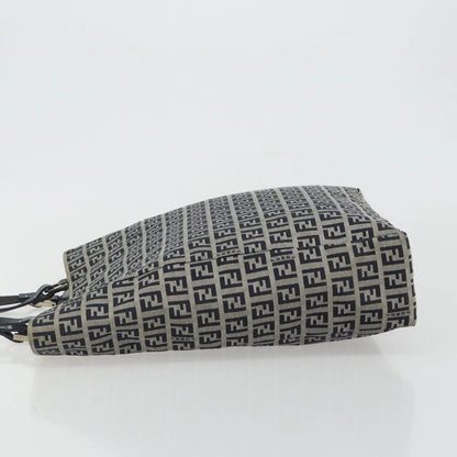 Fendi Vintage Tote Zucchino Canvas, Navy, Canvas, Tote Bag