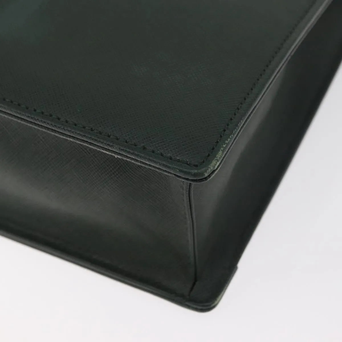 Burberry Briefcase Leather, Green, Leather, Briefcase