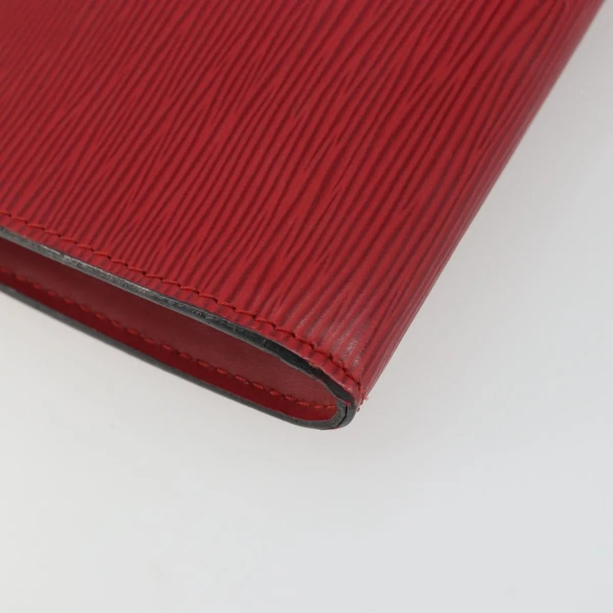 Louis Vuitton Pochette Accessoires Epi, Red, Leather, Clutch