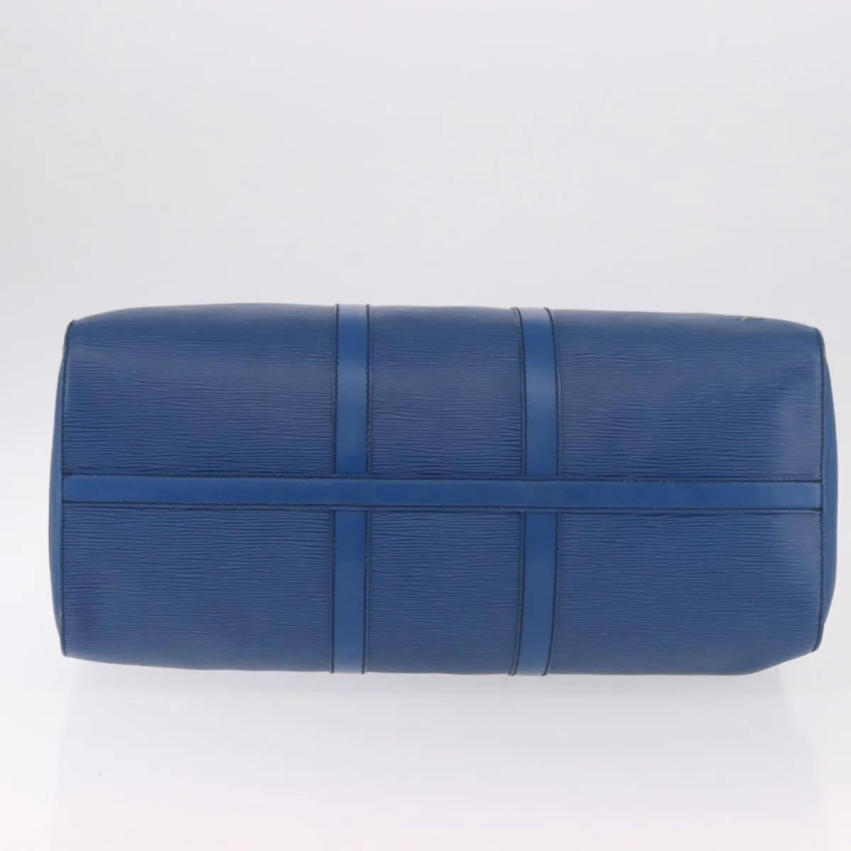 Louis Vuitton Keepall Epi Leather, Blue, Leather, Travel Bag