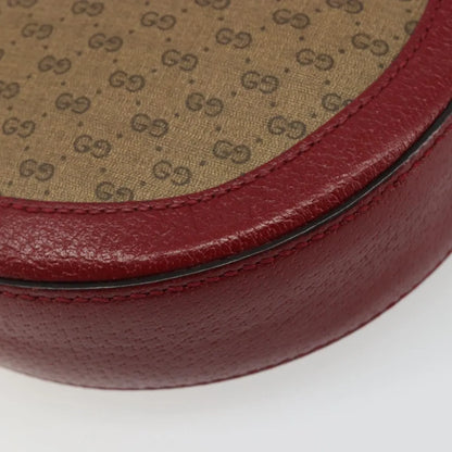 Gucci Doraemon Round Printed Mini GG Coated Canvas, Beige, Canvas, Shoulder Bag