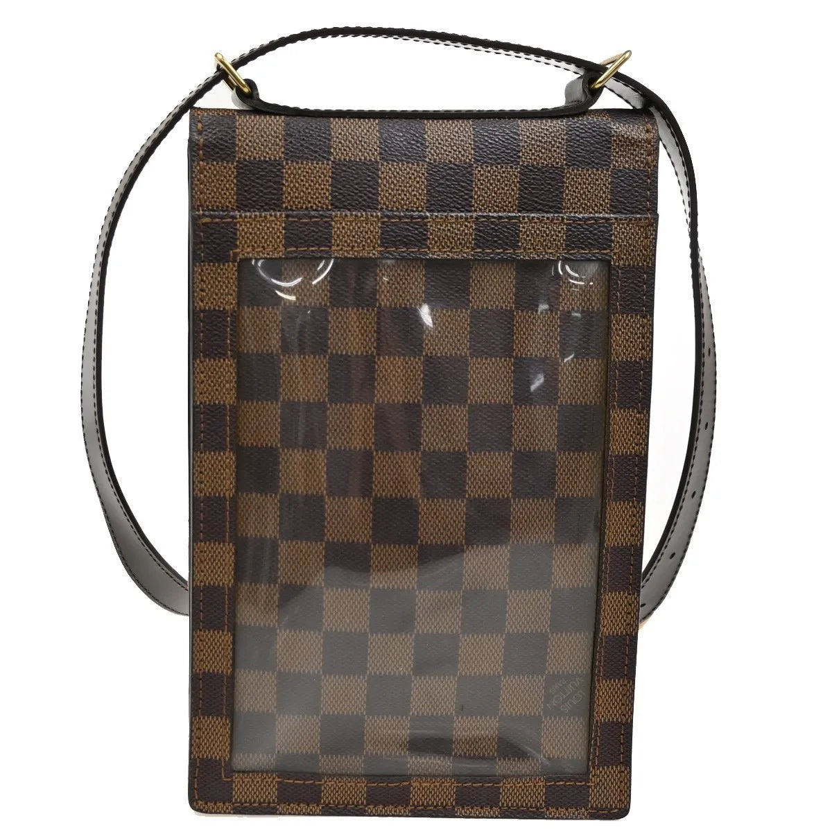 Louis Vuitton Portobello Messenger Damier, Brown, Canvas, Shoulder Bag