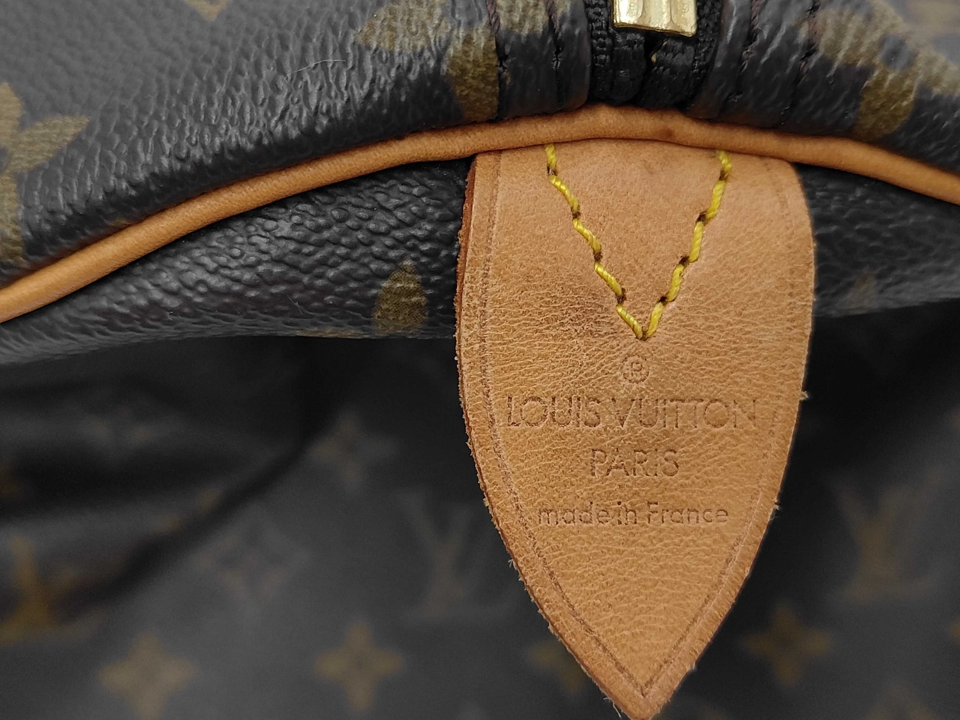 Louis Vuitton Keepall Monogram Canvas, Brown, Canvas, Travel Bag