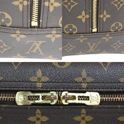 Louis Vuitton Deauville Monogram Canvas, Brown, Canvas, Handbag