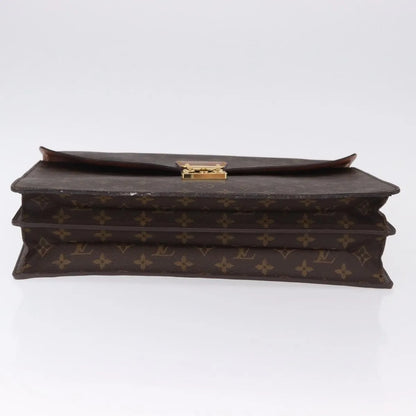 Louis Vuitton Serviette Conseiller Monogram Canvas, Brown, Canvas, Briefcase