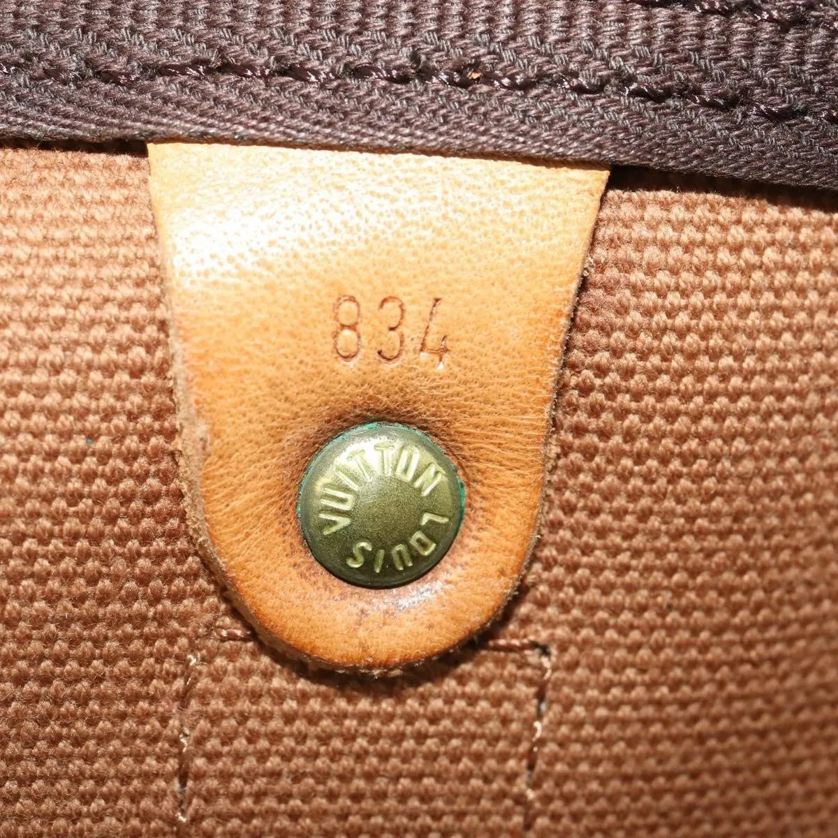 Louis Vuitton Keepall Monogram Canvas, Brown, Canvas, Travel Bag