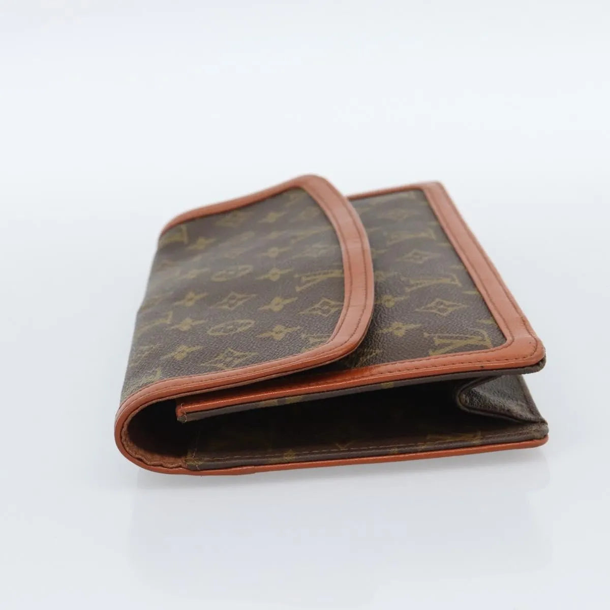 Louis Vuitton Dame Pochette Monogram Canvas, Brown, Canvas, Clutch