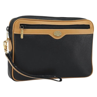 Gucci Vintage clutch Leather, Black, Leather, Clutch
