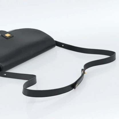 Christian Dior Vintage Leather, Black, Leather, Shoulder Bag