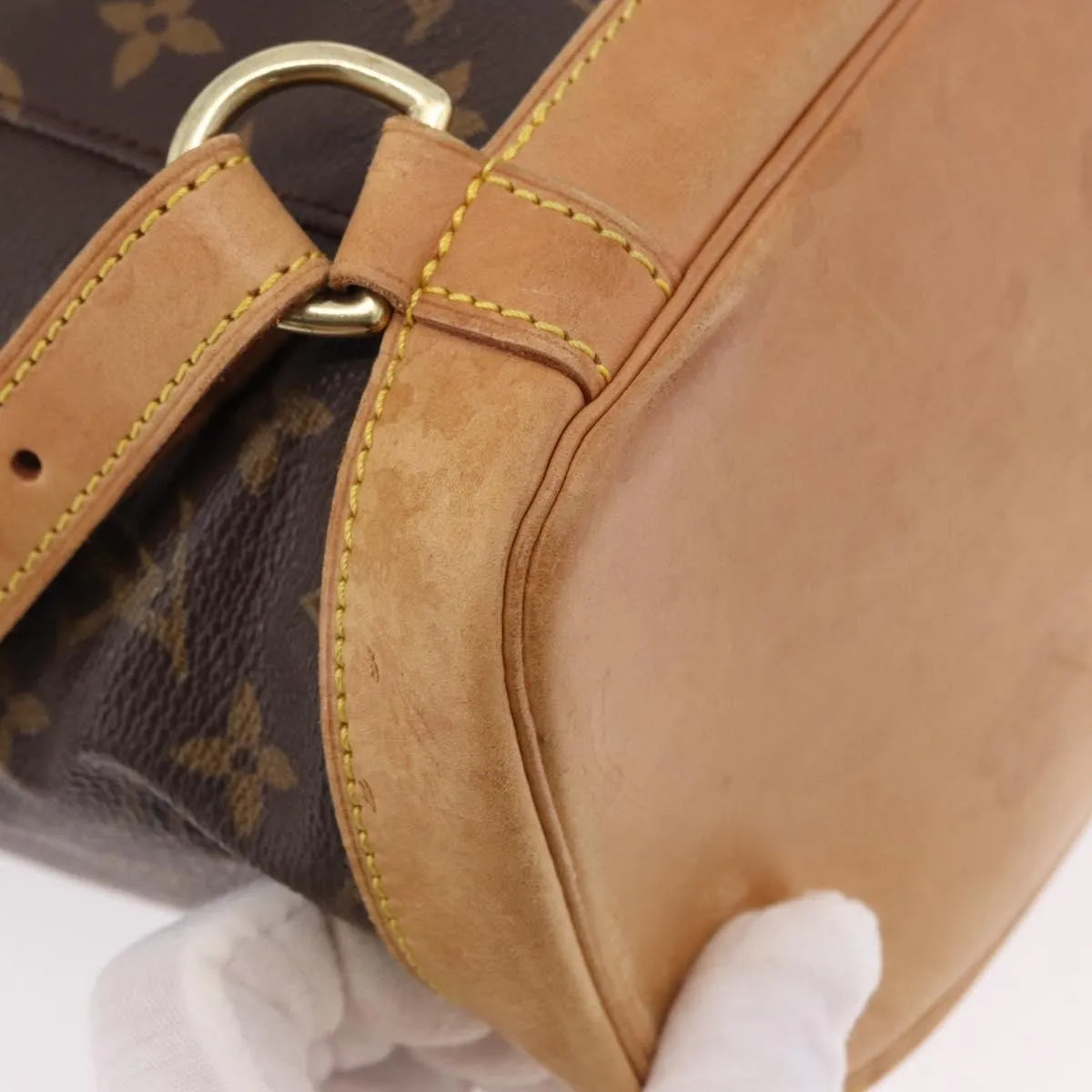 Louis Vuitton Montsouris Monogram, Brown, Canvas, Backpack
