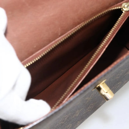 Louis Vuitton Malesherbes Monogram Canvas, Brown, Canvas, Handbag