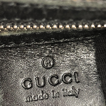 Gucci Reins Web Hobo Canvas, Black, Canvas, Handbag