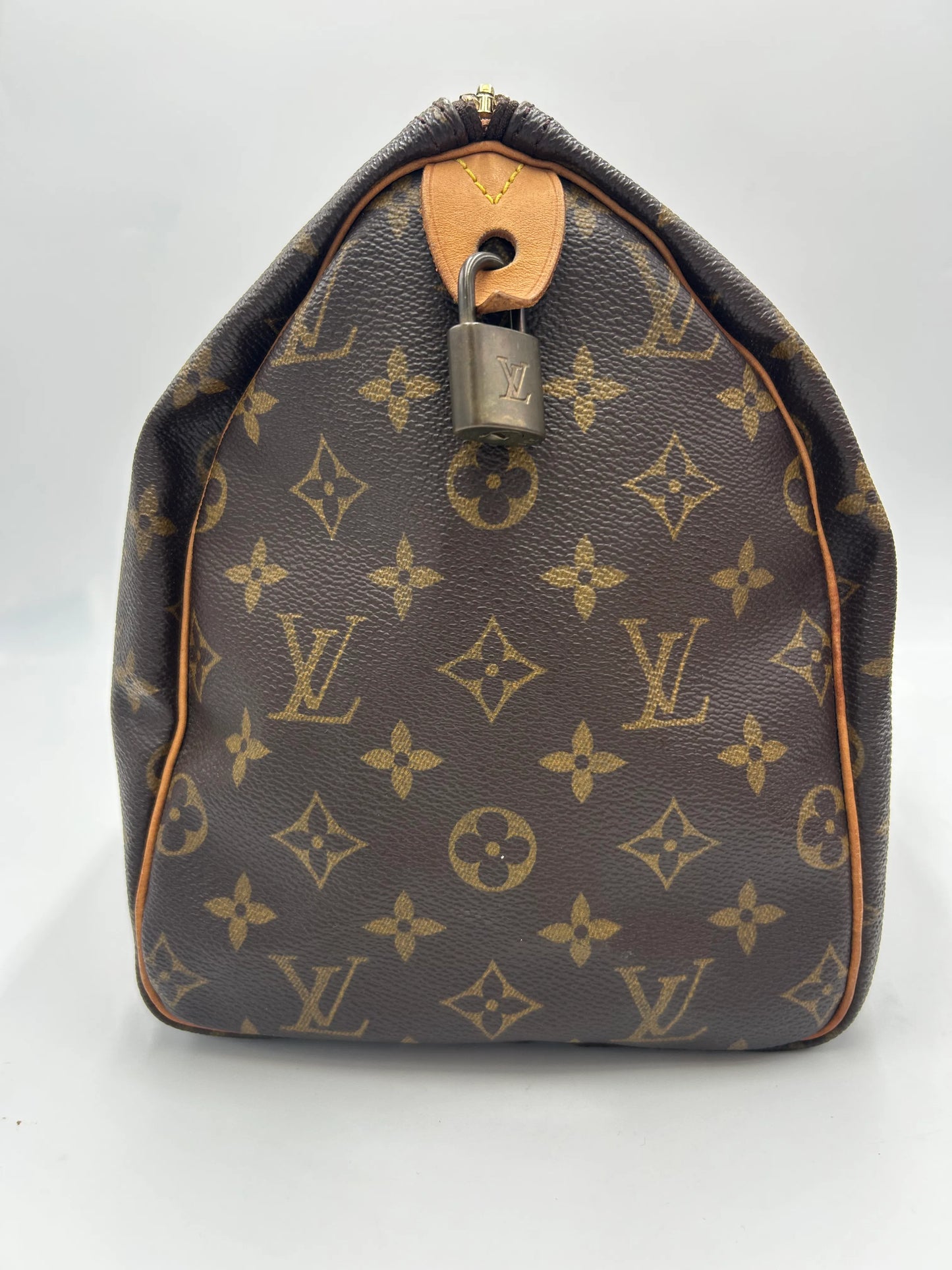 Louis Vuitton Speedy Monogram Canvas, Brown, Canvas, Handbag