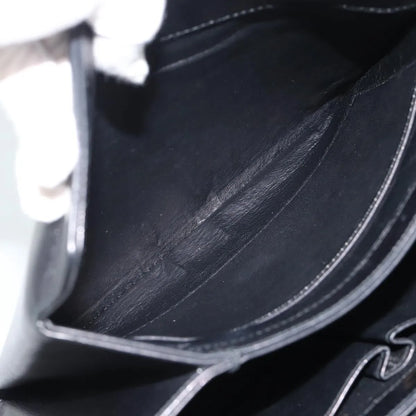 Gucci Vintage Leather, Black, Leather, Shoulder Bag