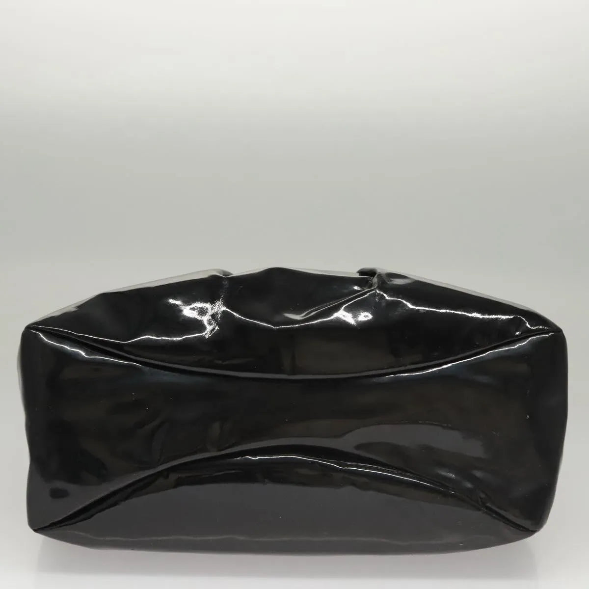 Salvatore Ferragamo Vala Patent leather, Black, Patent Leather, Handbag
