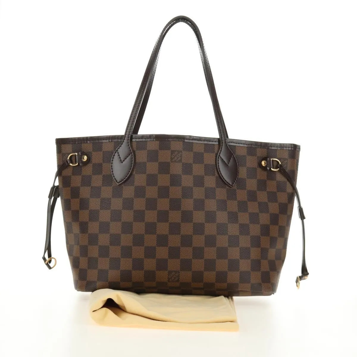Louis Vuitton Neverfull Tote Damier, Brown, Canvas, Tote Bag