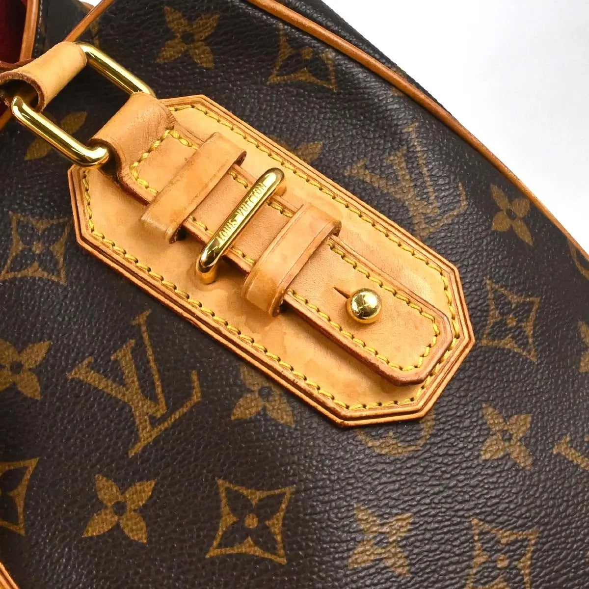 Louis Vuitton Griet Monogram, Brown, Canvas, Handbag