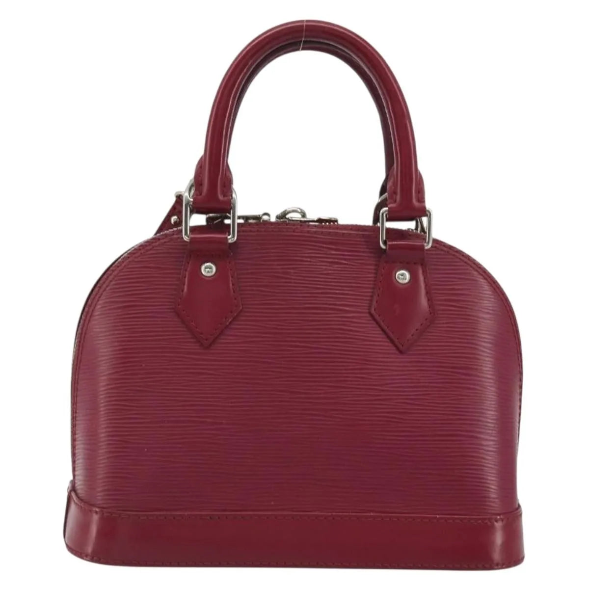 Louis Vuitton Alma Epi, Pink, Leather, Handbag