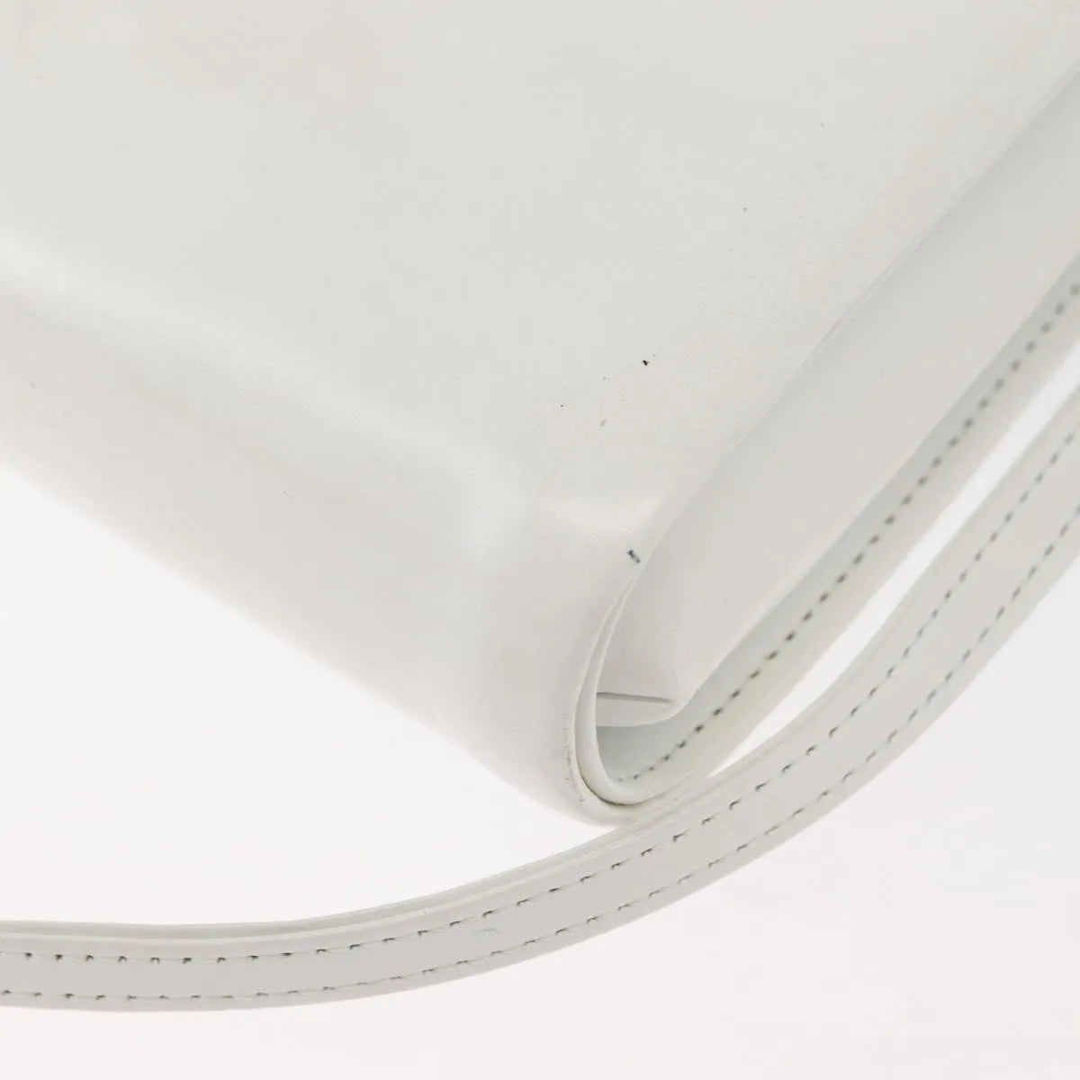 Givenchy Vintage 4G Leather, White_gold, Leather, Shoulder Bag