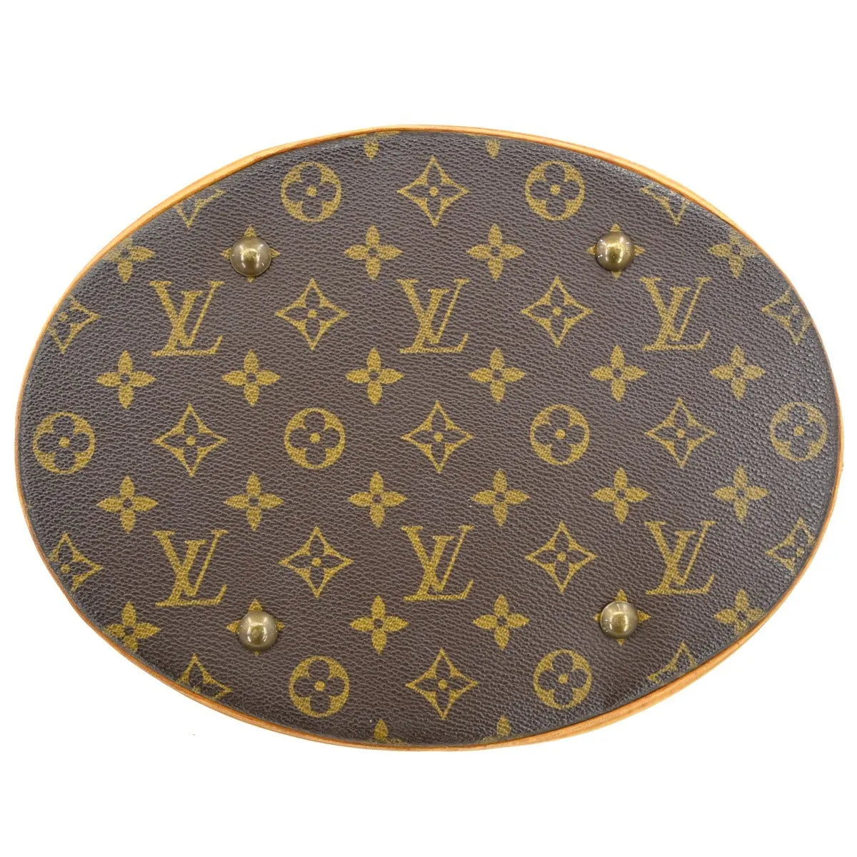 Louis Vuitton Bucket Monogram Canvas, Brown, Canvas, Tote Bag