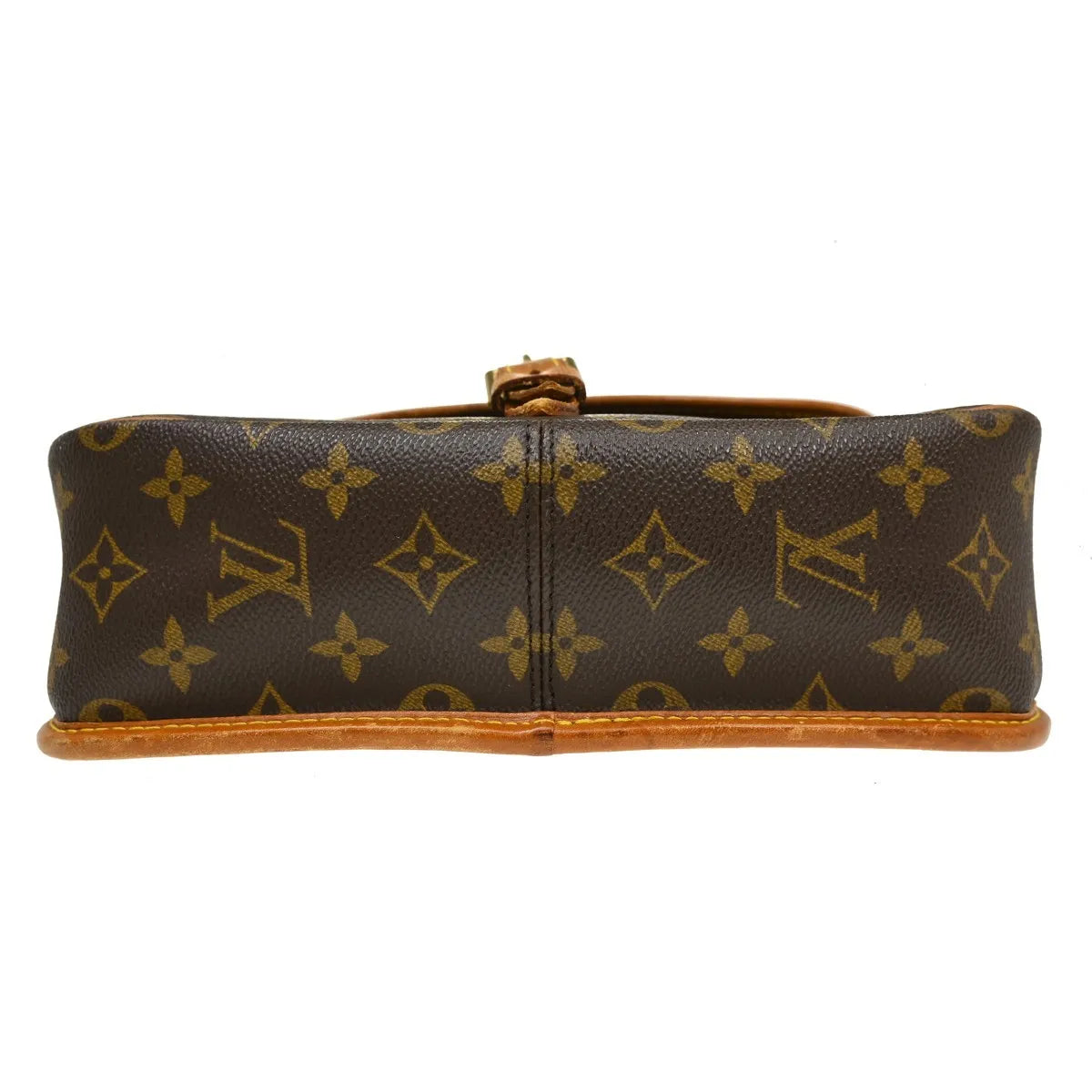 Louis Vuitton Sologne Monogram Canvas, Brown, Canvas, Shoulder Bag