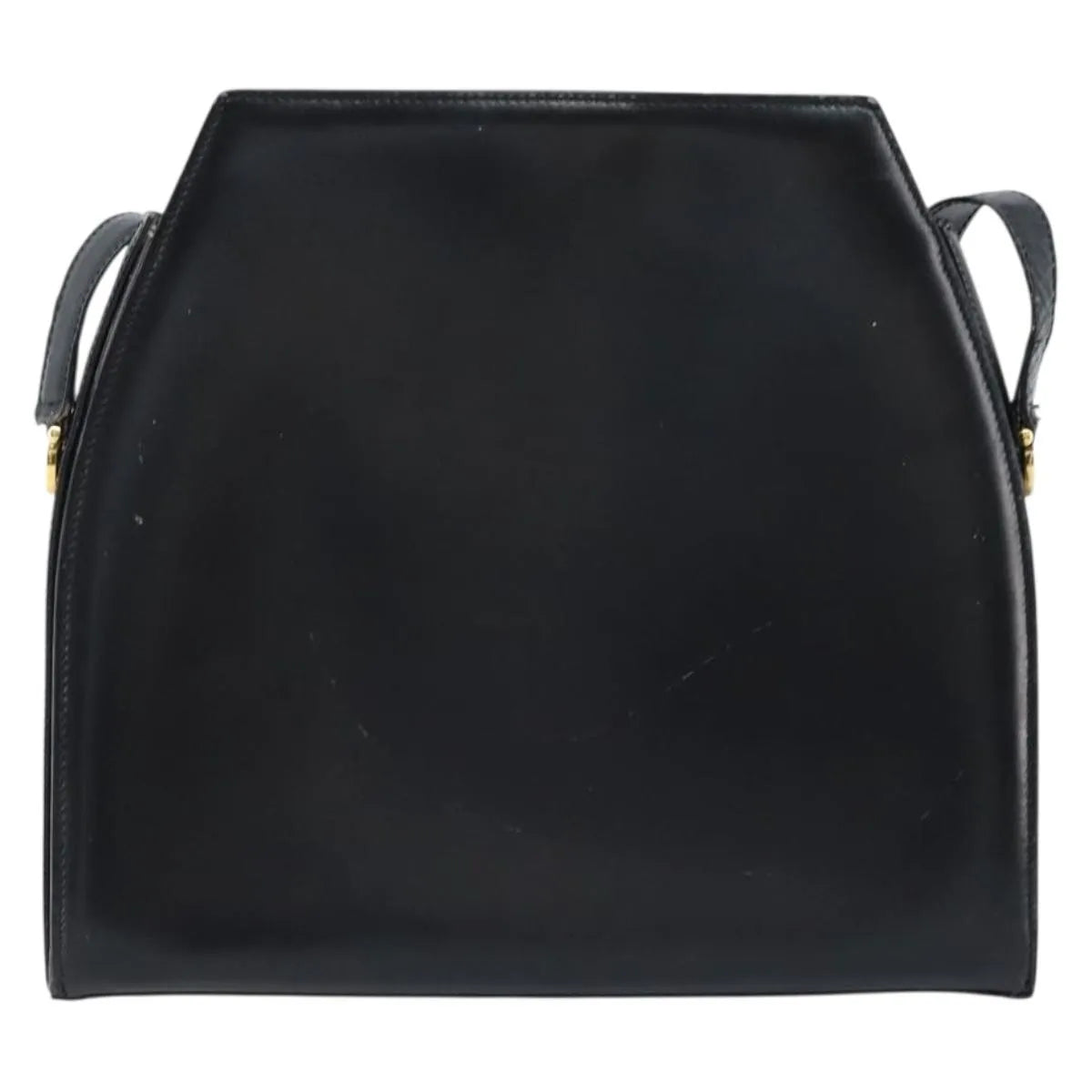 Celine Vintage Leather, Black, Leather, Shoulder Bag