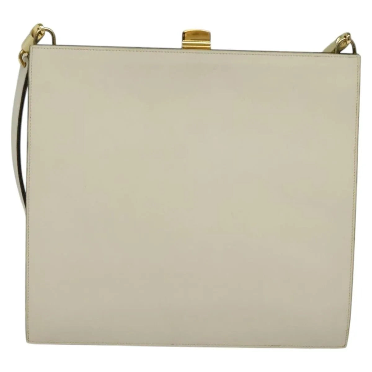 Christian Dior Vintage Leather, Beige, Leather, Shoulder Bag