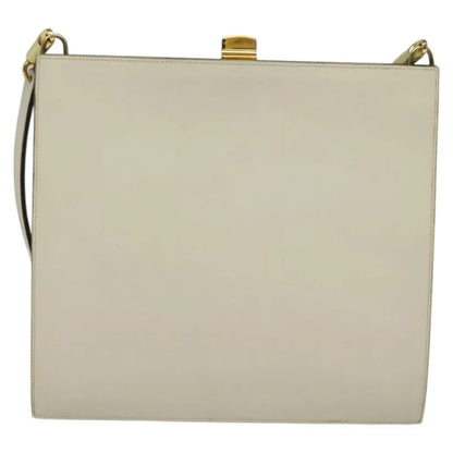 Christian Dior Vintage Leather, Beige, Leather, Shoulder Bag