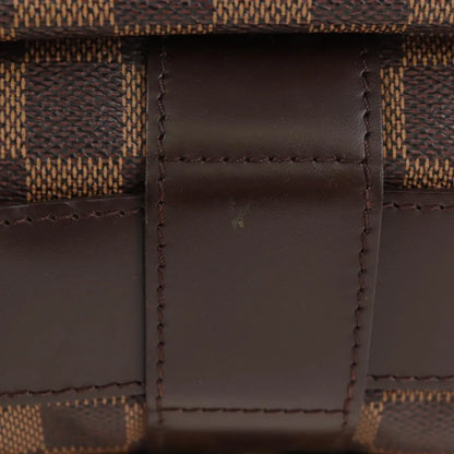 Louis Vuitton Naviglio Damier, Brown, Canvas, Shoulder Bag