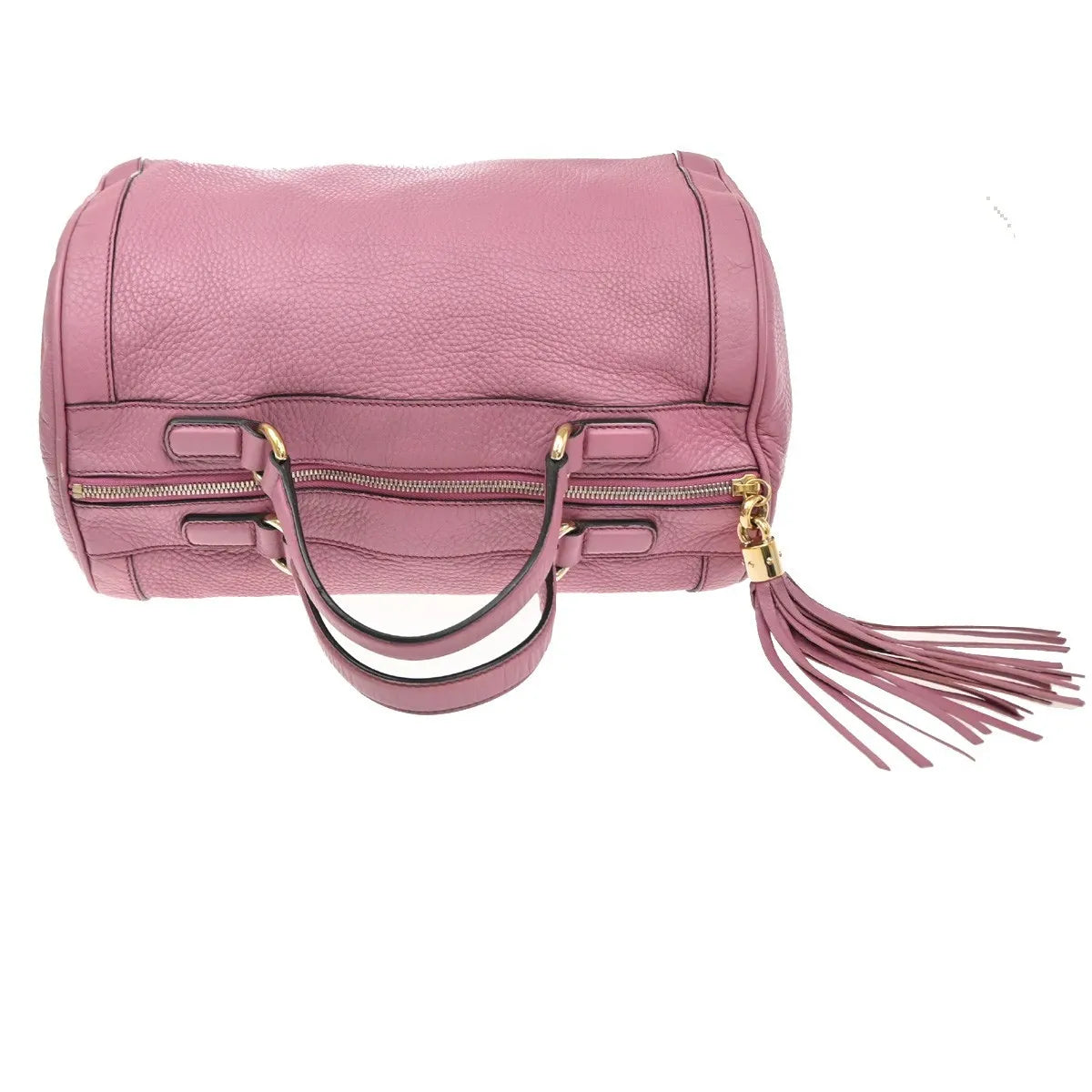 Gucci Soho Boston Leather, Pink, Leather, Handbag