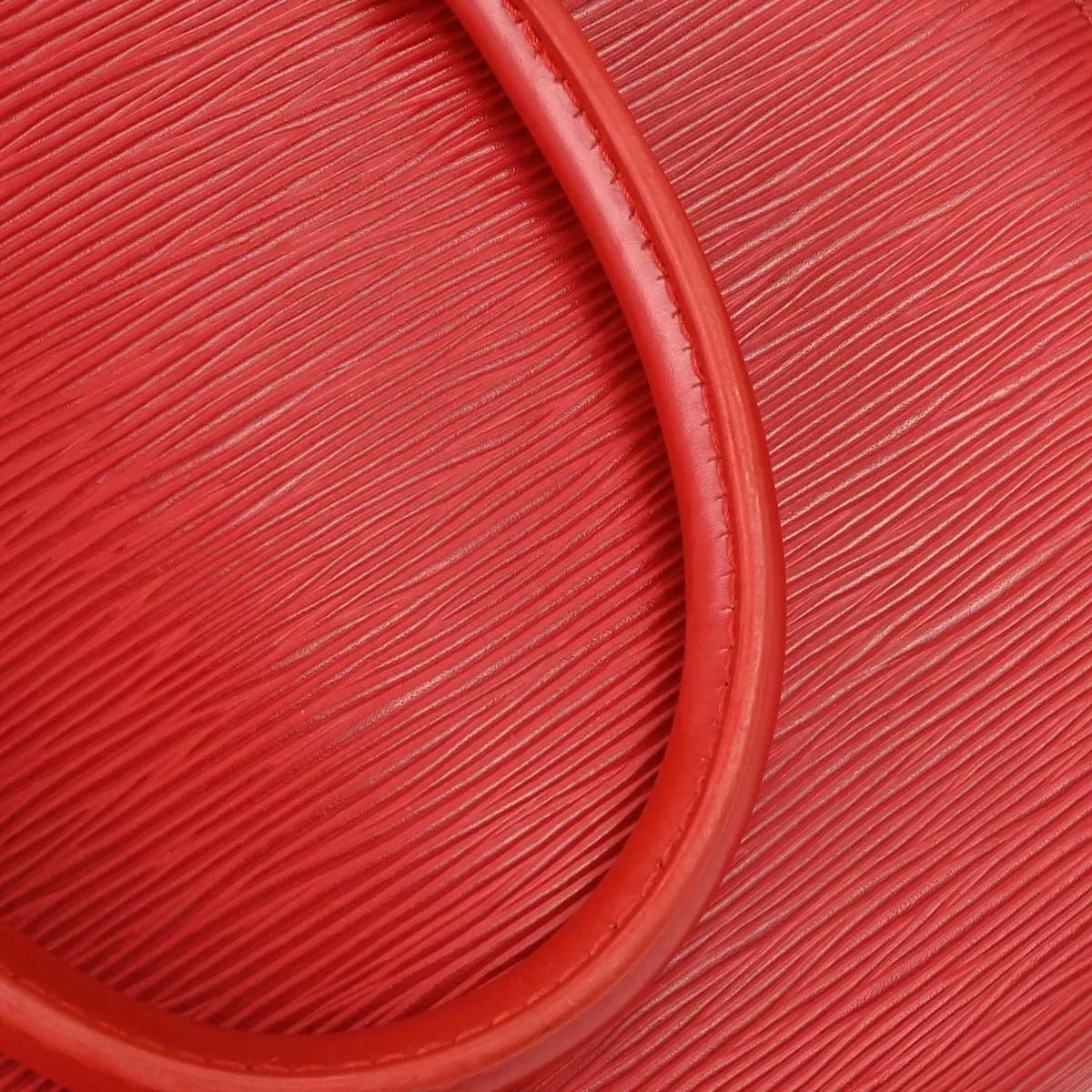 Louis Vuitton Pont Neuf Epi, Red, Leather, Handbag
