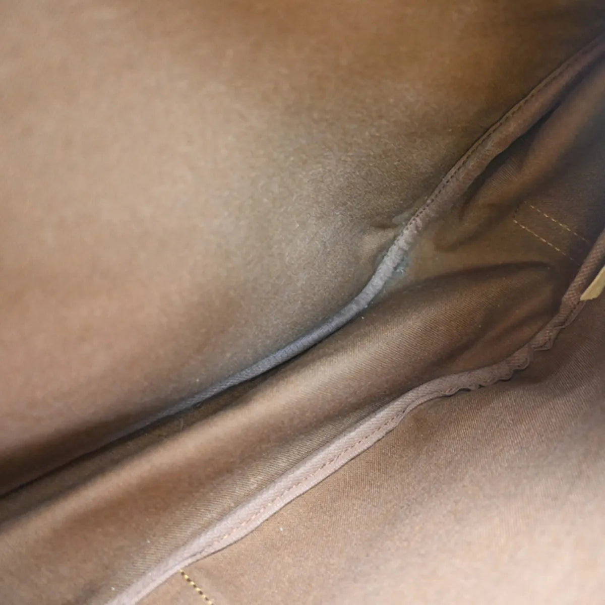 Louis Vuitton Saumur Monogram Canvas, Brown, Canvas, Shoulder Bag
