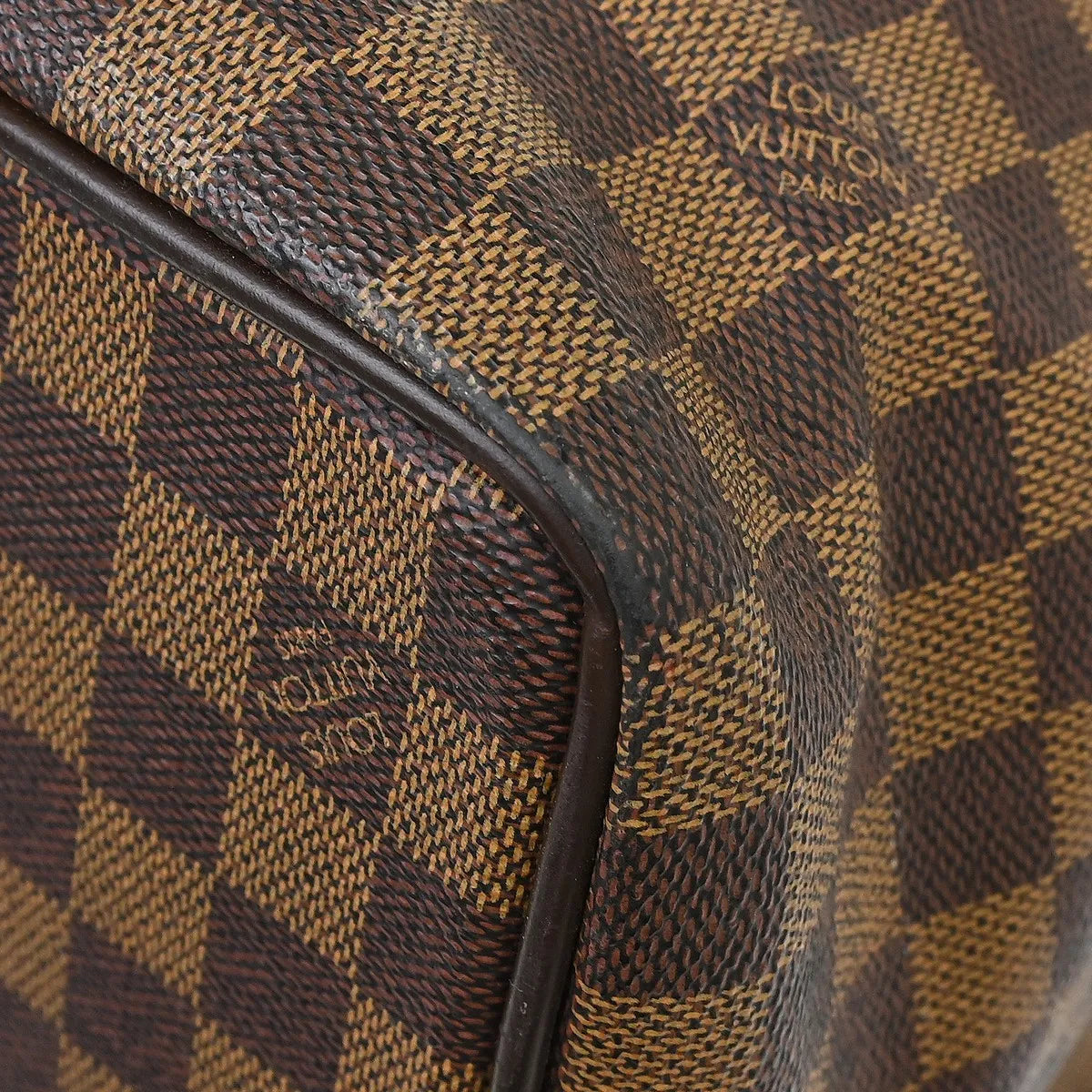 Louis Vuitton Neo Greenwich Damier, Brown, Canvas, Handbag
