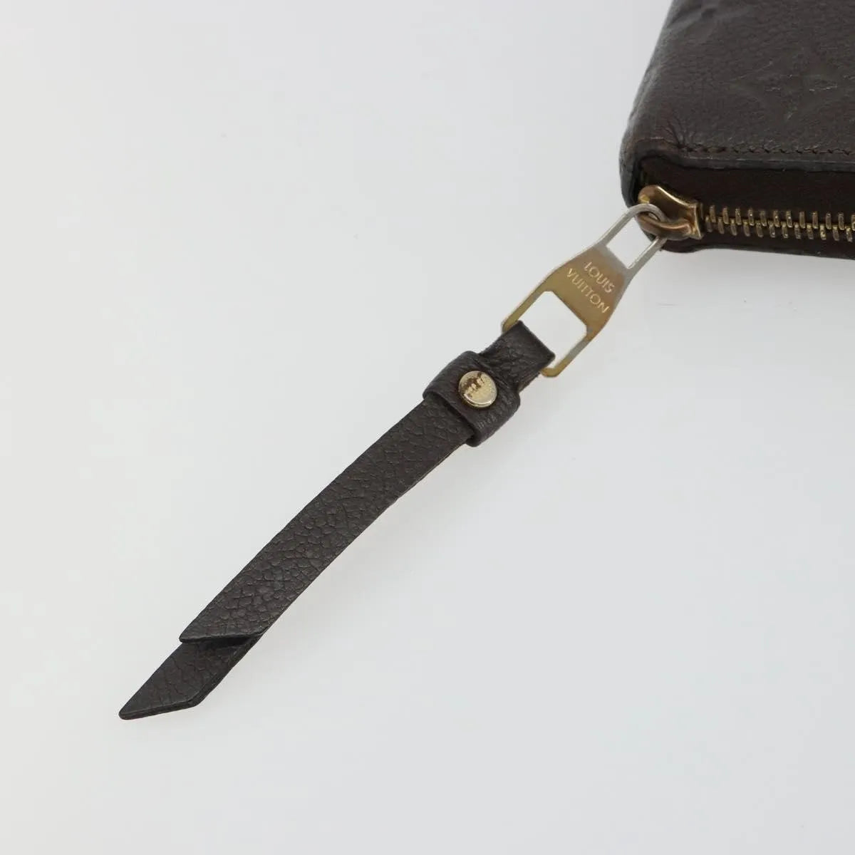Louis Vuitton Zippy Wallet NM Leather Empreinte, Brown, Leather, Wallet