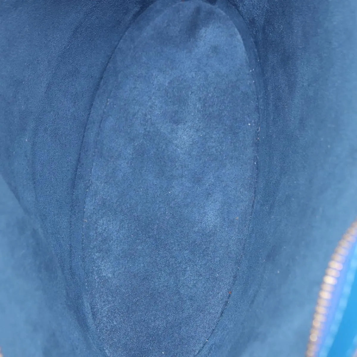 Louis Vuitton Saint Jacques Epi, Blue, Leather, Handbag
