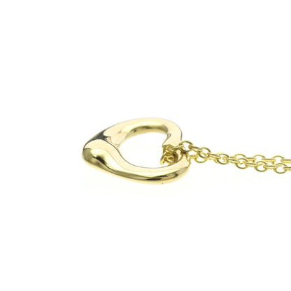 Tiffany & Co. Elsa Peretti Open Heart Pendant 18K Yellow Gold, Gold, Yellow Gold, Necklace