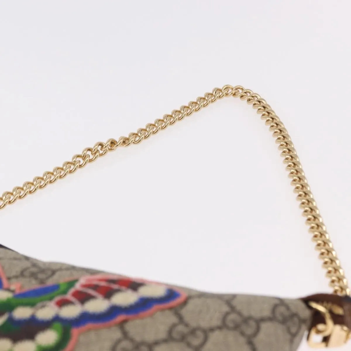 Gucci Pochette GG Canvas, Beige, PVC, Clutch