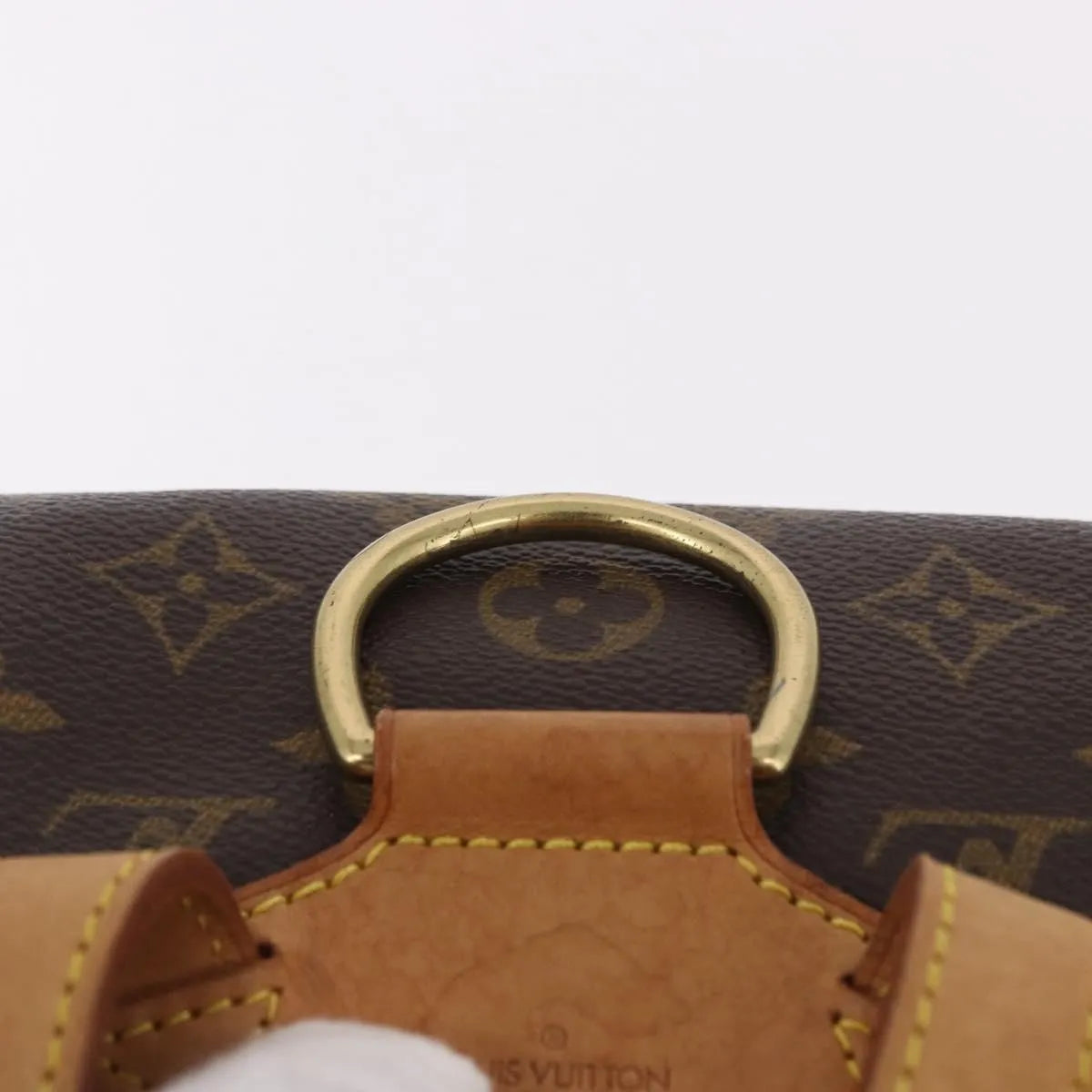 Louis Vuitton Montsouris Monogram, Brown, Canvas, Backpack