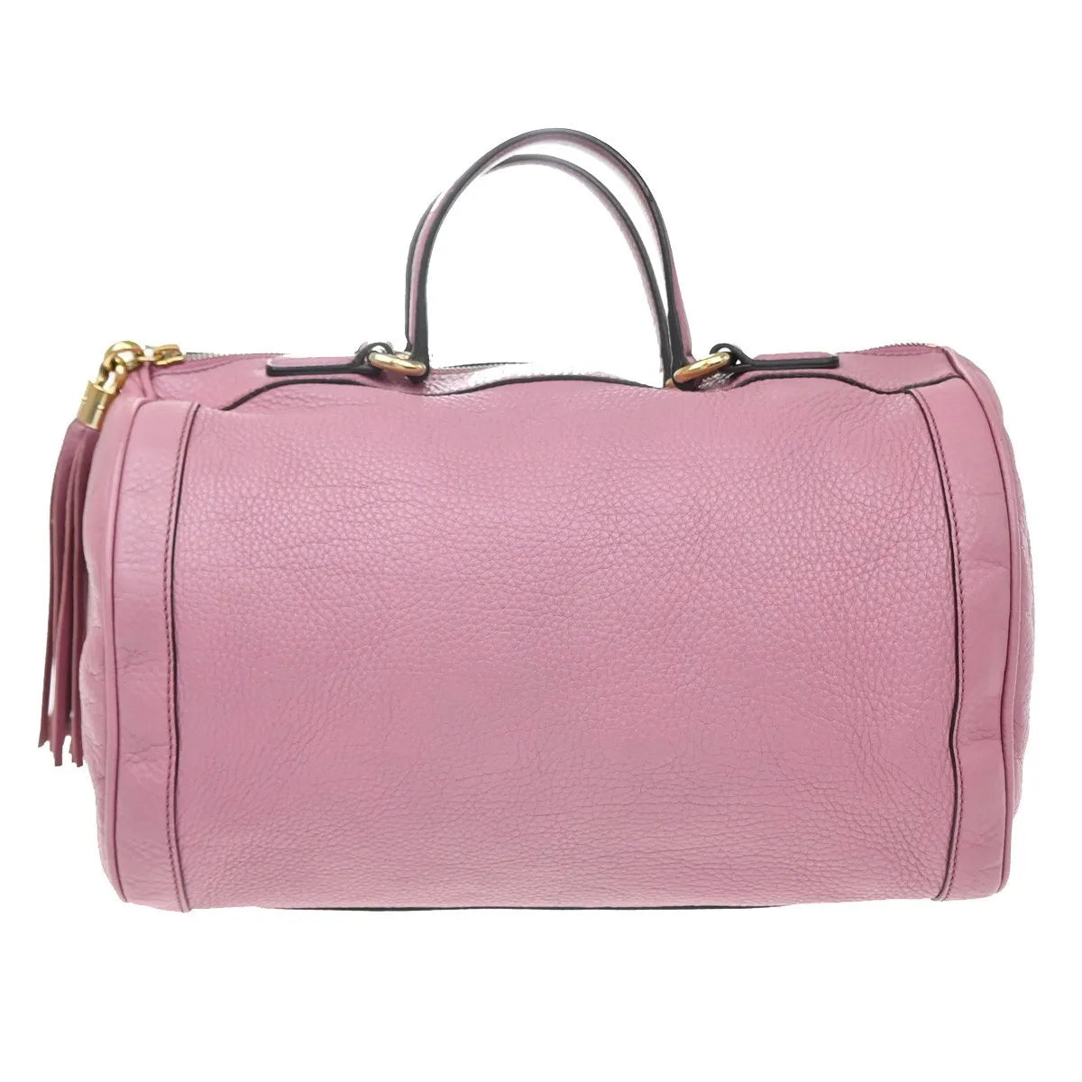 Gucci Soho Boston Leather, Pink, Leather, Handbag