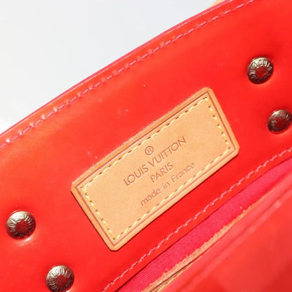 Louis Vuitton Reade Monogram Vernis, Red, Patent Leather, Handbag